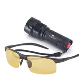Ravlygte: 2-i-1 combi UV & LED lygte + Ravbriller™ - OwlBite® kvalitet
