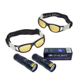 Ravlygte Mini™ 2 stk. + 2 stk GRATIS Ravbrille™ til børn fra danske OwlBite®