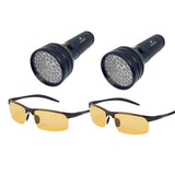 2 stk Ravlygter Original™ med 2 stk Ravbriller™ til voksne fra danske OwlBite®