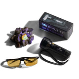 Ravlygte Original™ + Ravbriller™ - Kraftig UV-ravlygte fra danske OwlBite®