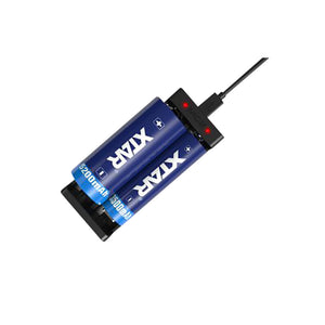 Batterilader til 26650 og 18650: XTAR® MC2 batterioplader